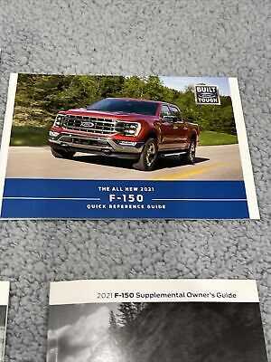 owners manual 2021 ford f150