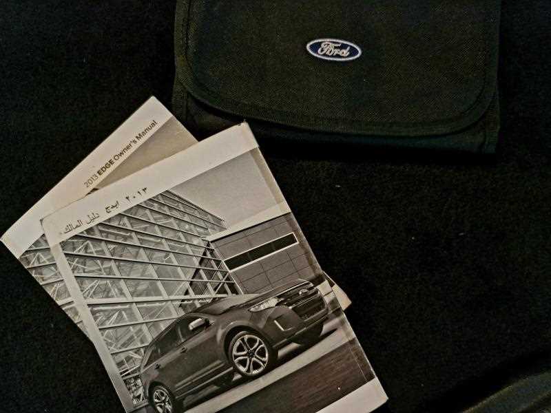 owners manual for 2013 ford edge