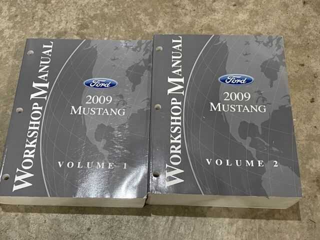 2009 ford mustang gt owners manual