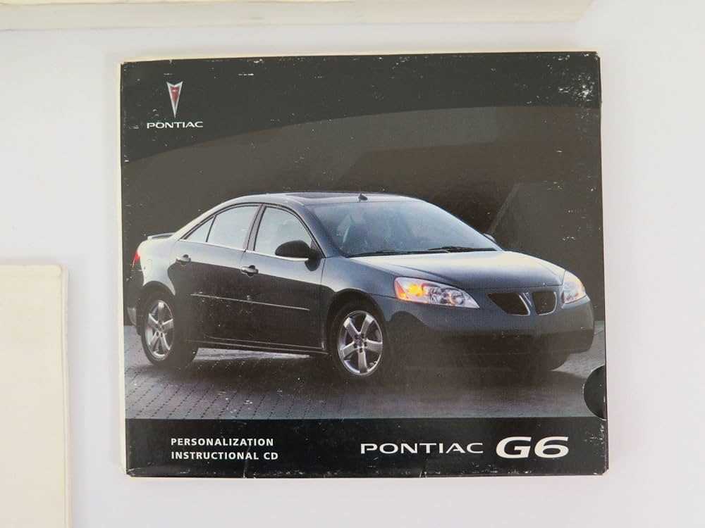 2005 pontiac g6 owners manual