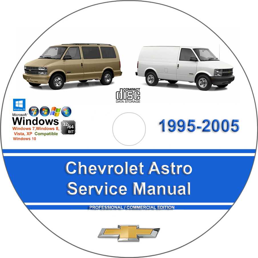 2001 chevy astro van owners manual