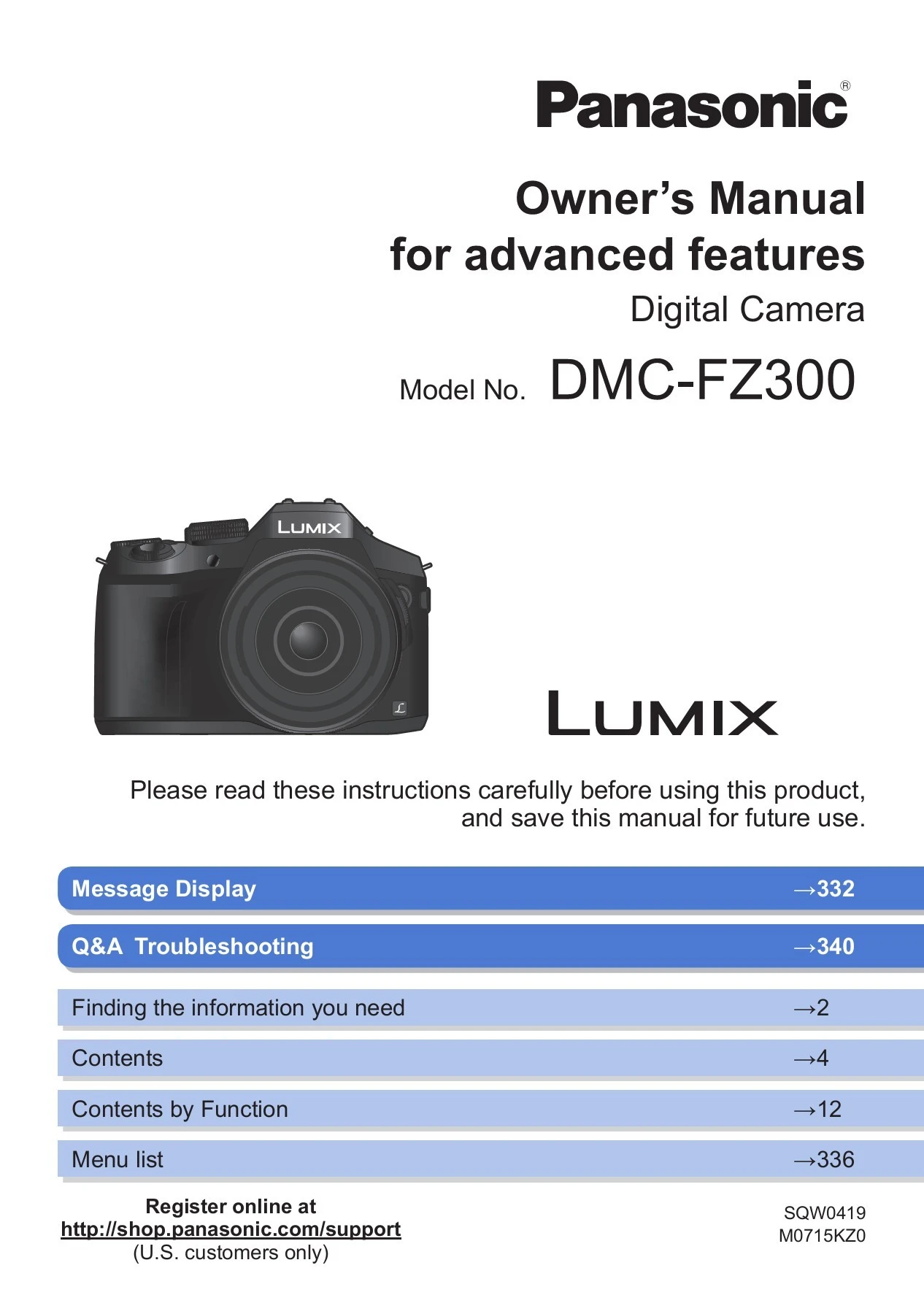 panasonic lumix dmc fz300 owners manual for advanced features