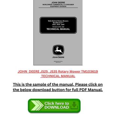 john deere owners manuals online