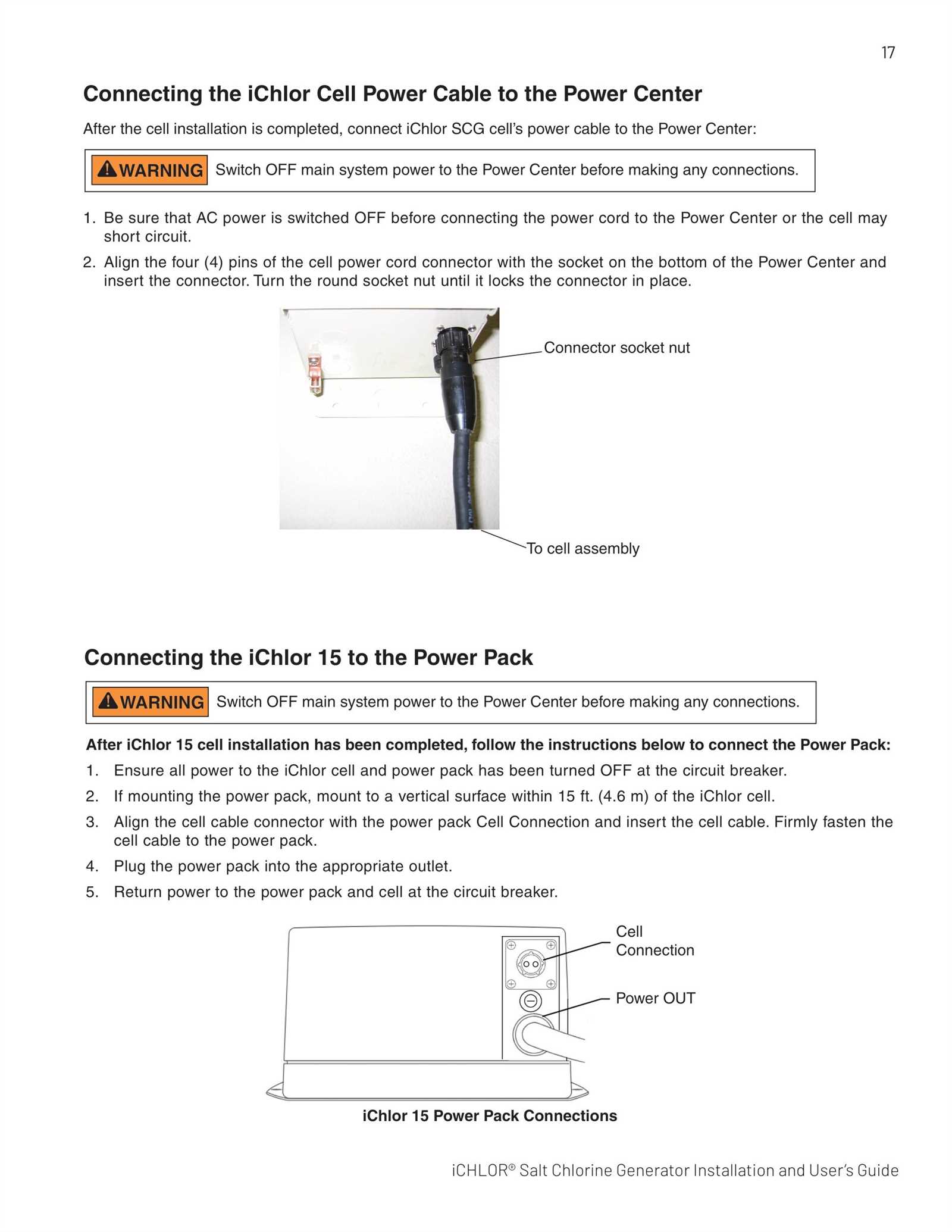 pentair ichlor 30 owners manual