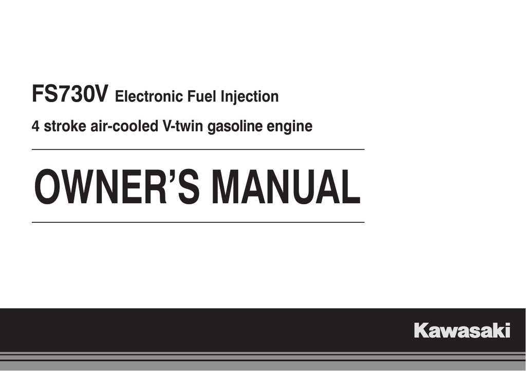 kawasaki fx730v owners manual