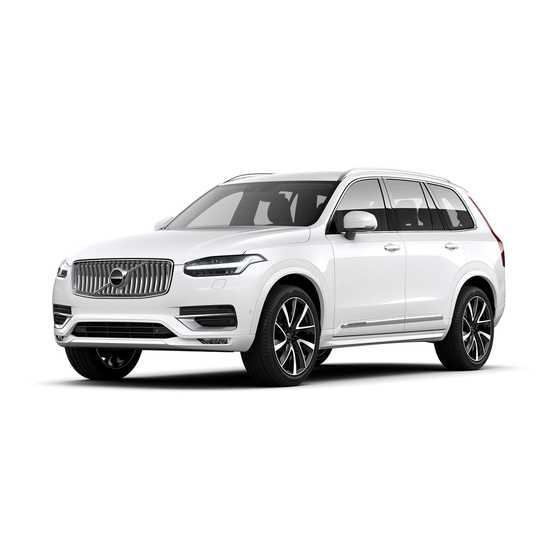 volvo xc90 owners manual 2020