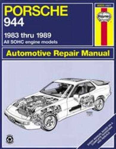 porsche 944 owners manual