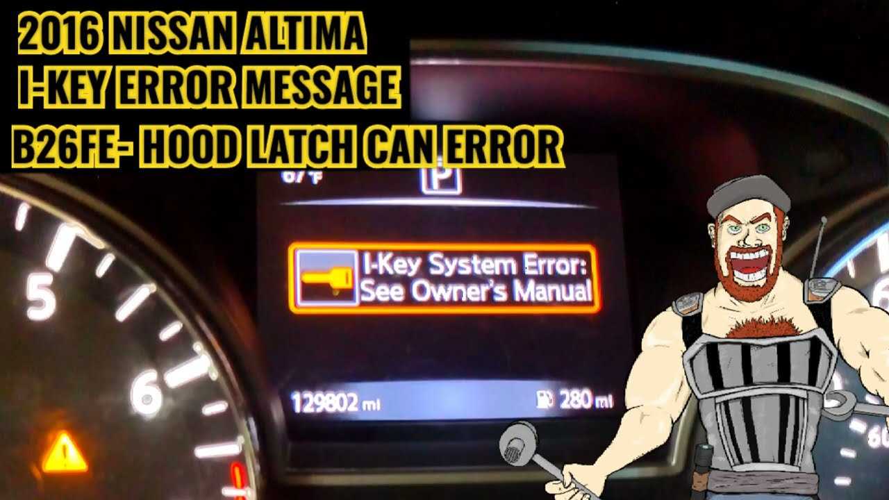malfunction see owners manual nissan altima 2015