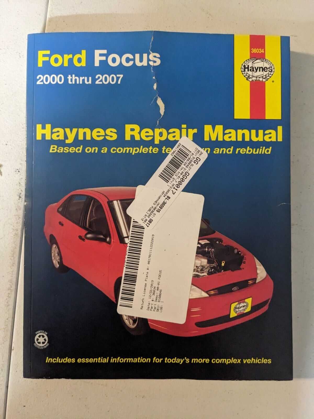 2000 ford focus owners manual