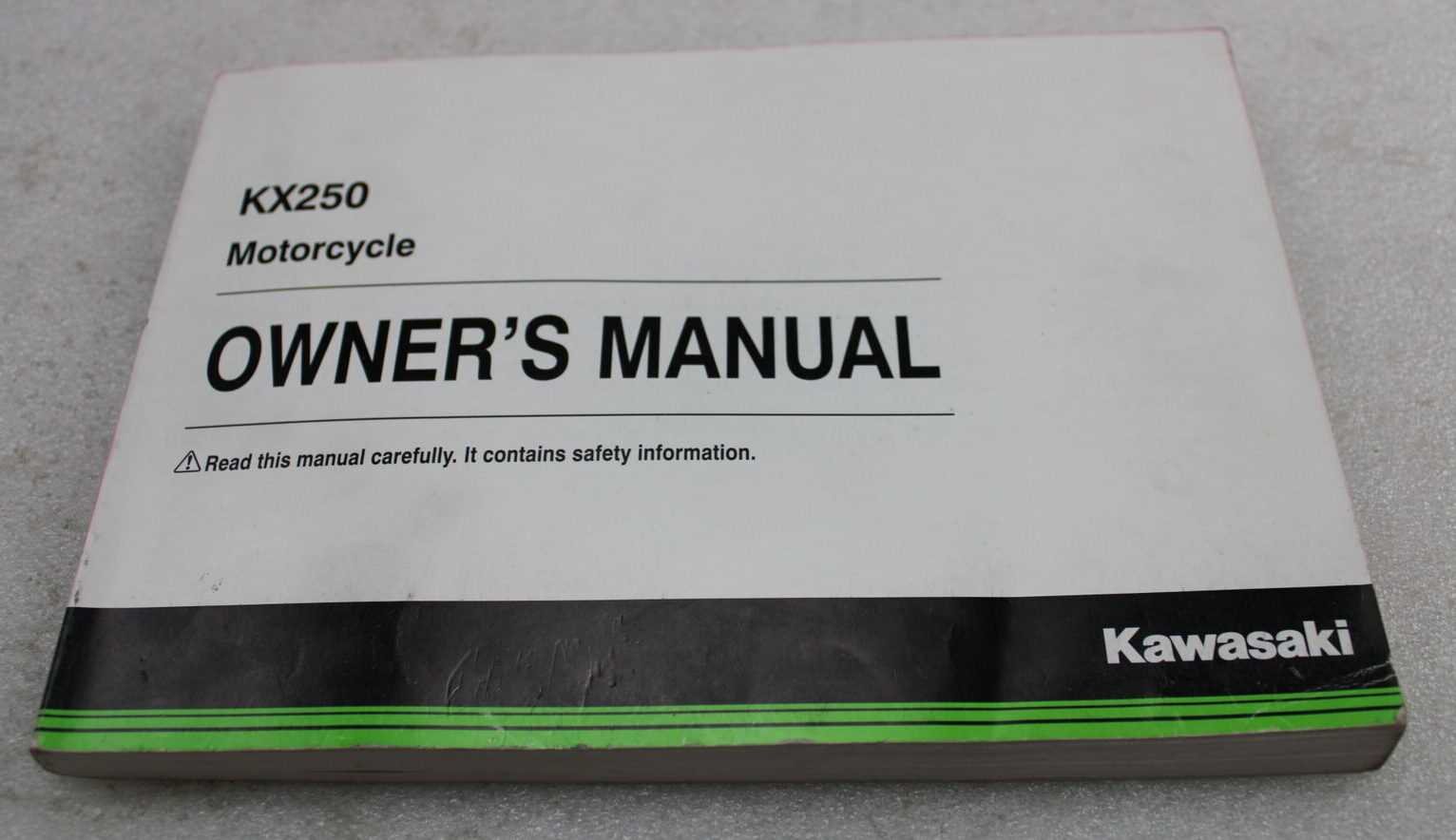 kawasaki w800 owners manual