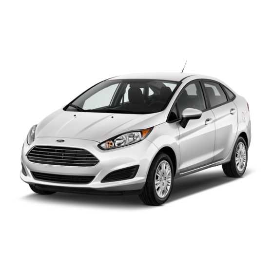 2015 ford fiesta se owners manual