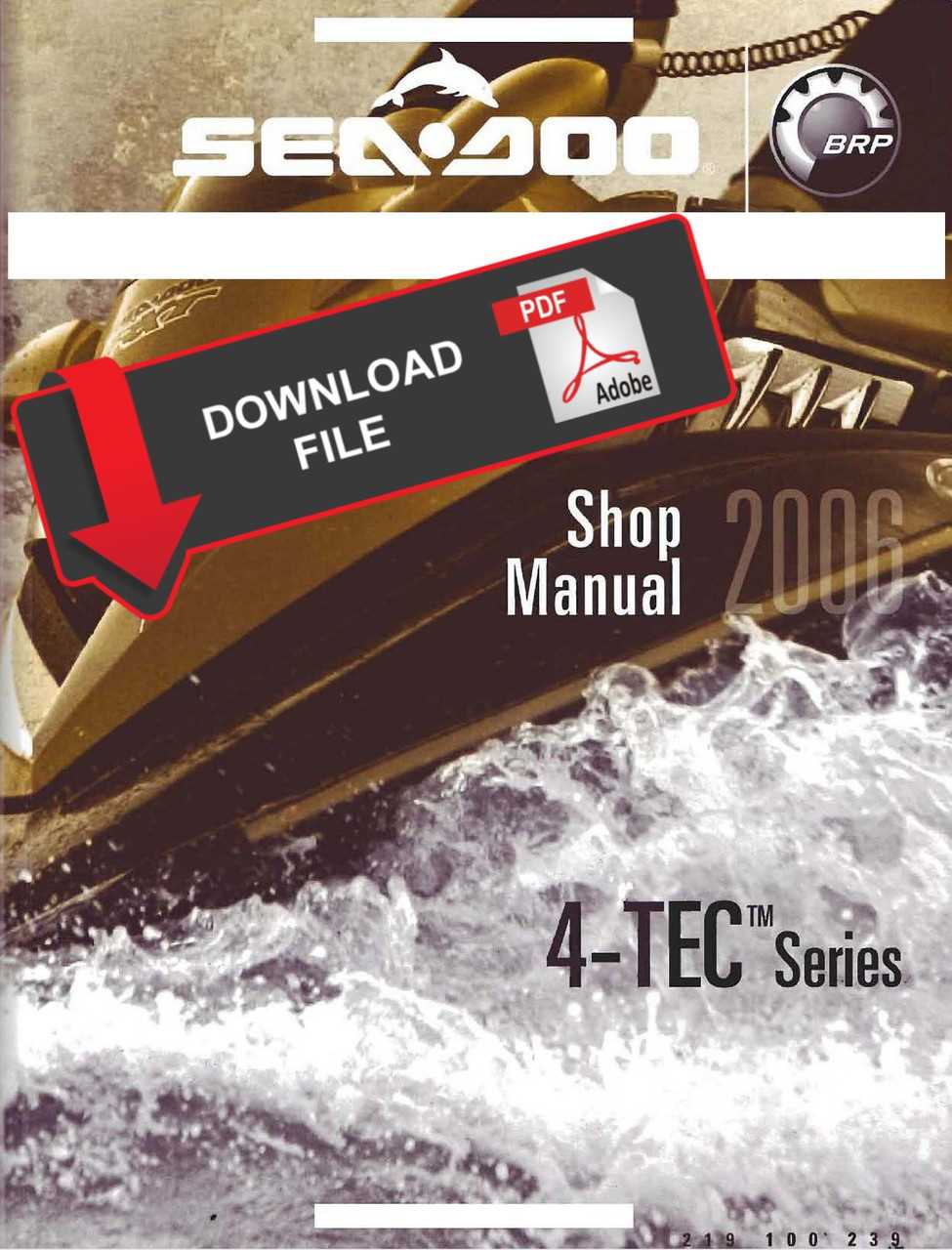 1996 seadoo challenger owners manual