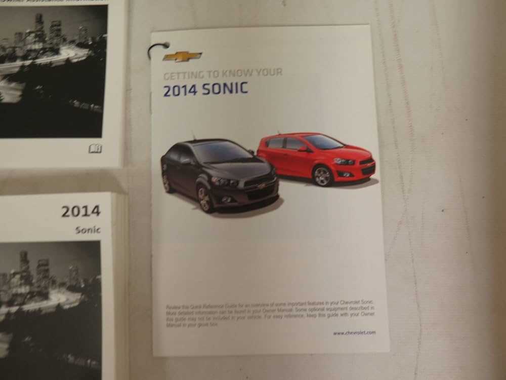 2015 chevy sonic owners manual