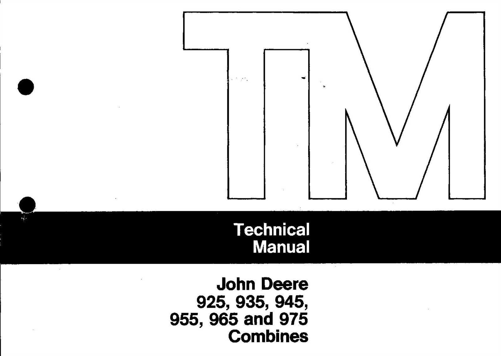 john deere 955 owners manual