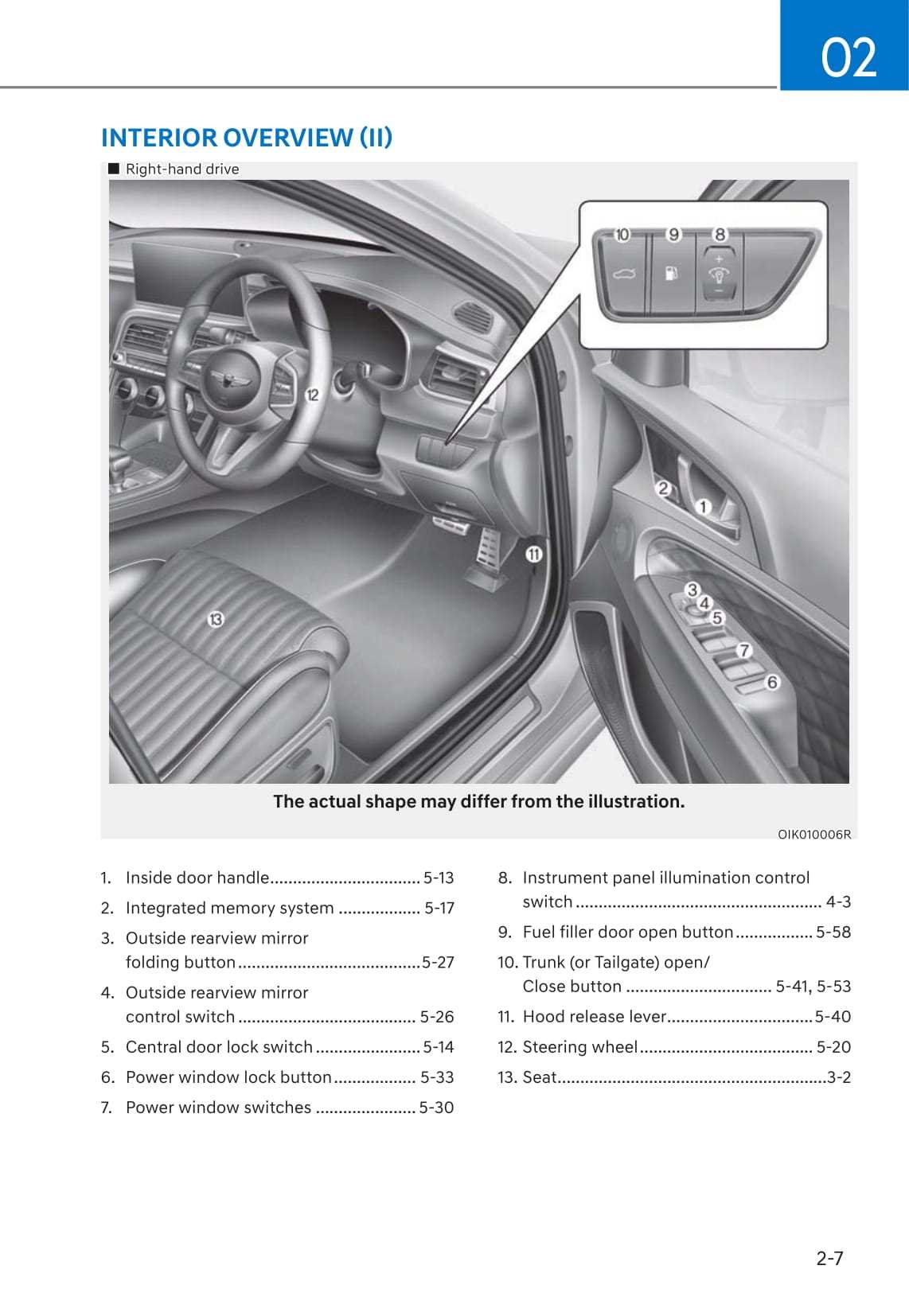 genesis g70 owners manual