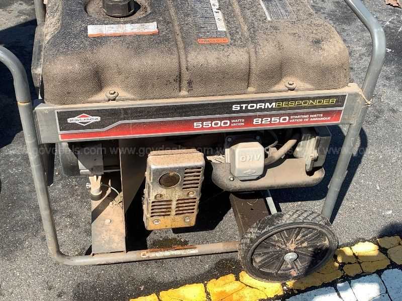 briggs and stratton storm responder 5500 owners manual