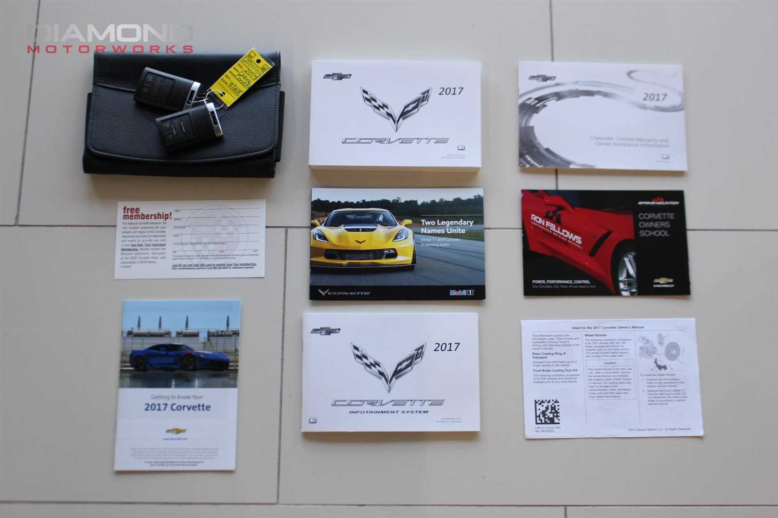 2017 chevrolet corvette owners manual