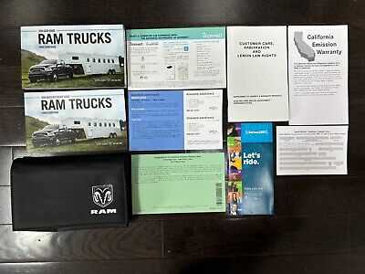 ram 2500 owners manual 2018