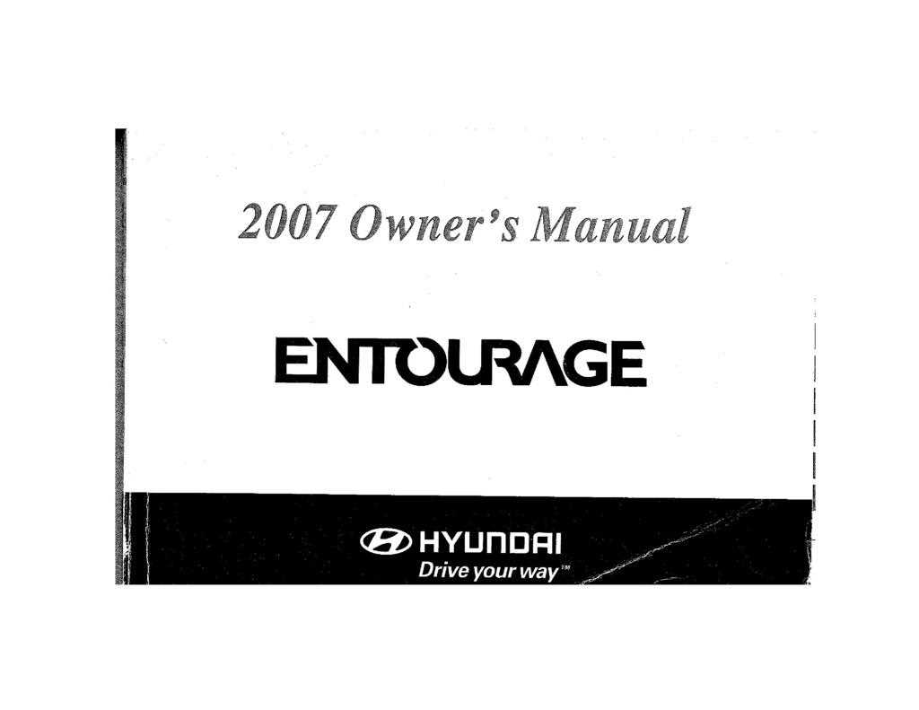 2007 hyundai accent owners manual