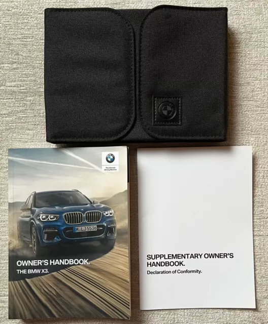 2018 bmw x3 owners manual