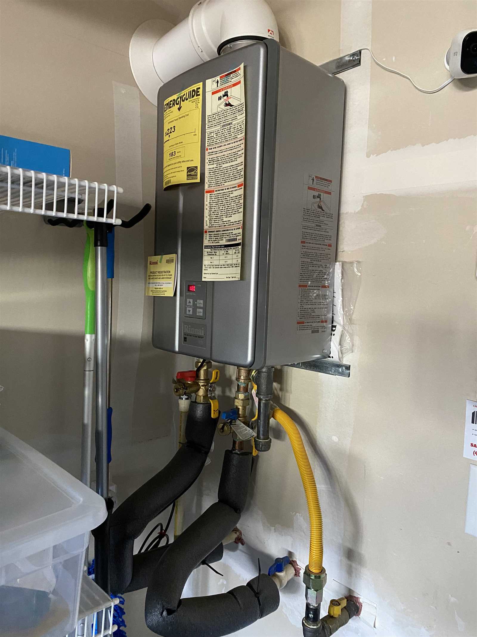 rinnai tankless water heater owners manual