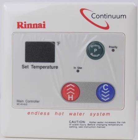 rinnai tankless water heater owners manual