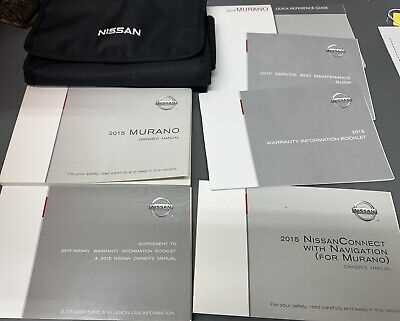 2015 nissan murano owners manual