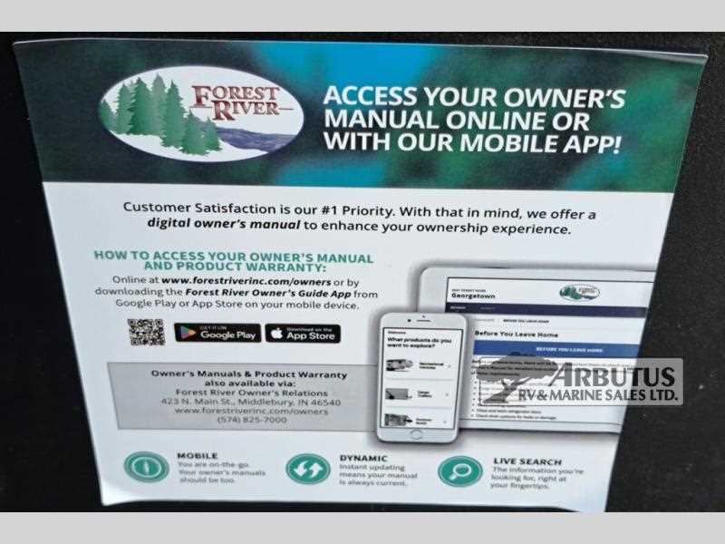 owners manual for forest river travel trailer