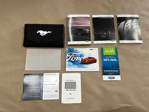 2018 ford mustang owners manual