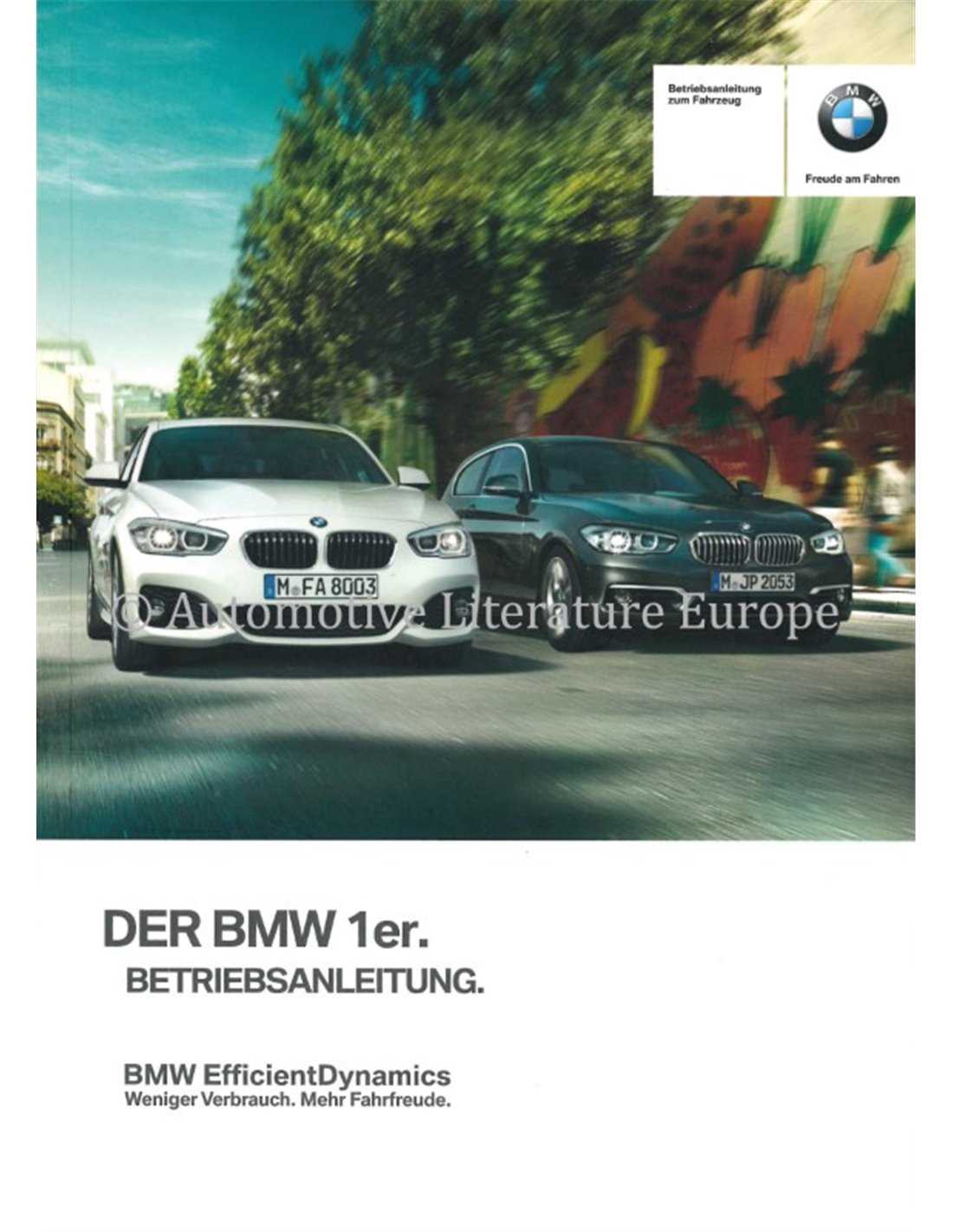 2016 bmw owners manual