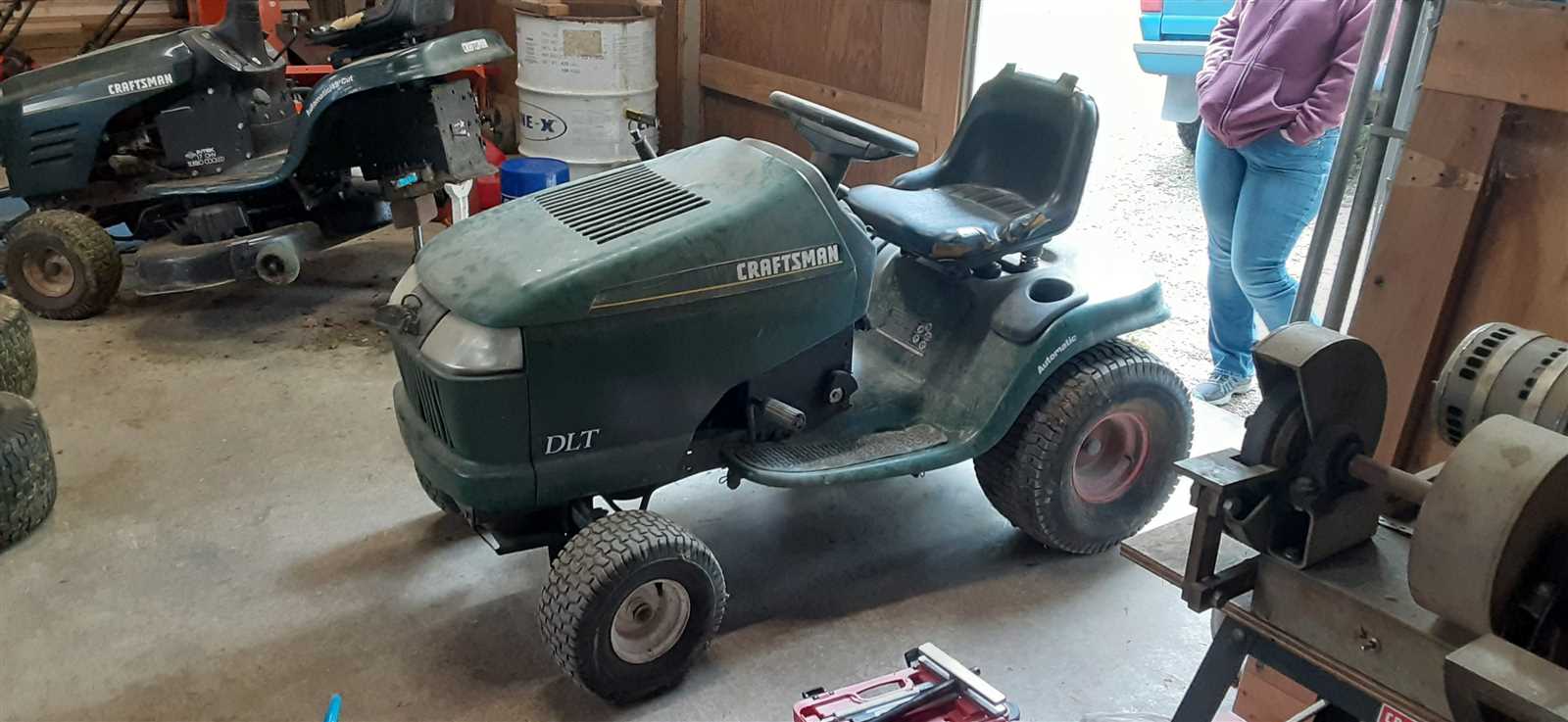 craftsman riding lawn mower lt1000 owners manual