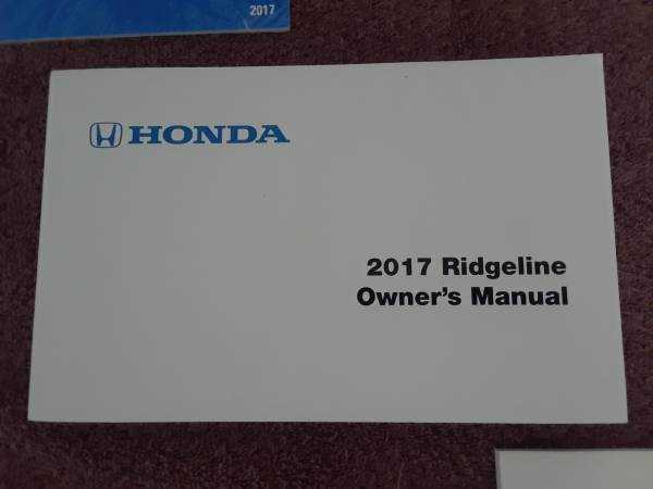 2017 civic owners manual