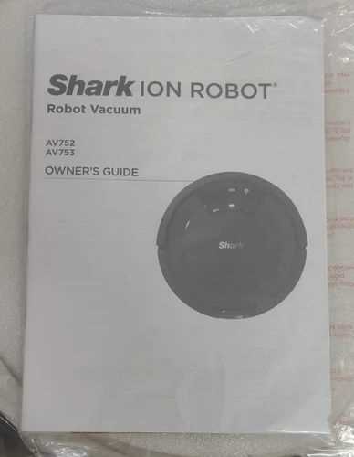 shark robot vacuum owners manual