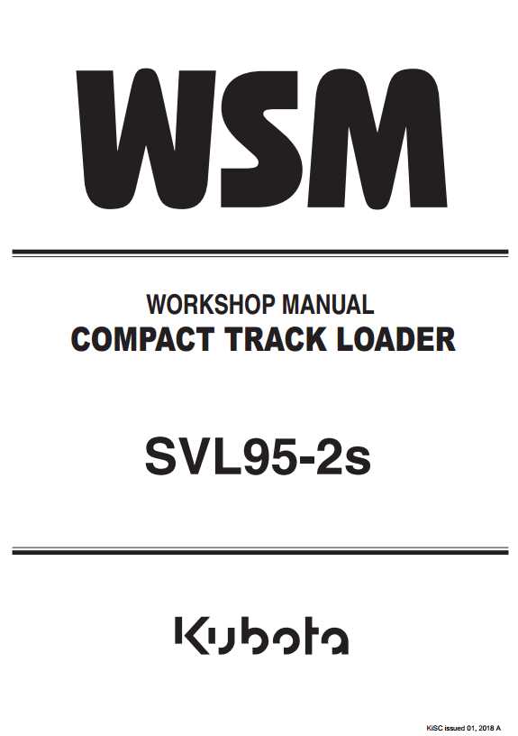 kubota svl95 2s owners manual