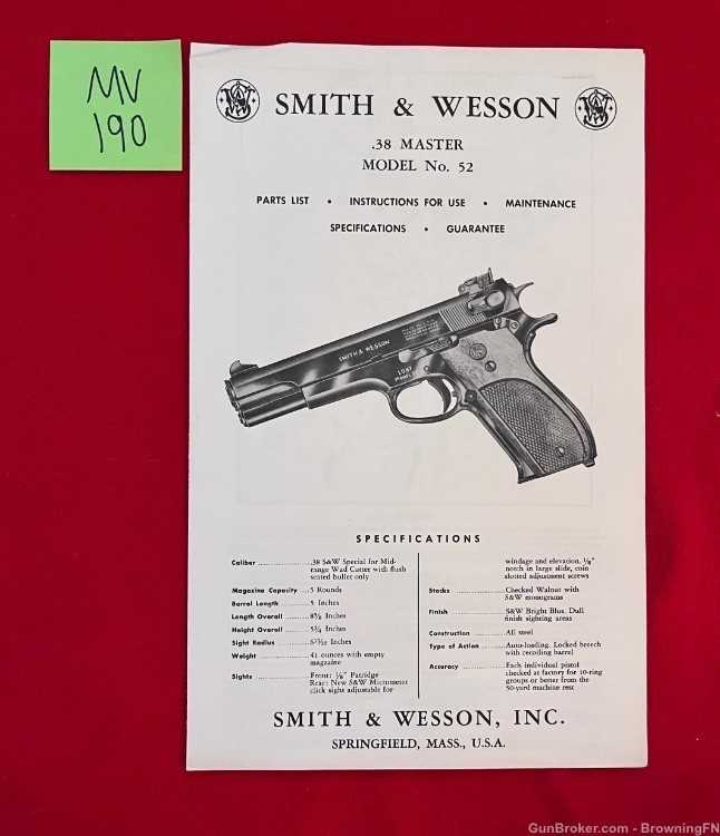 smith & wesson owners manual