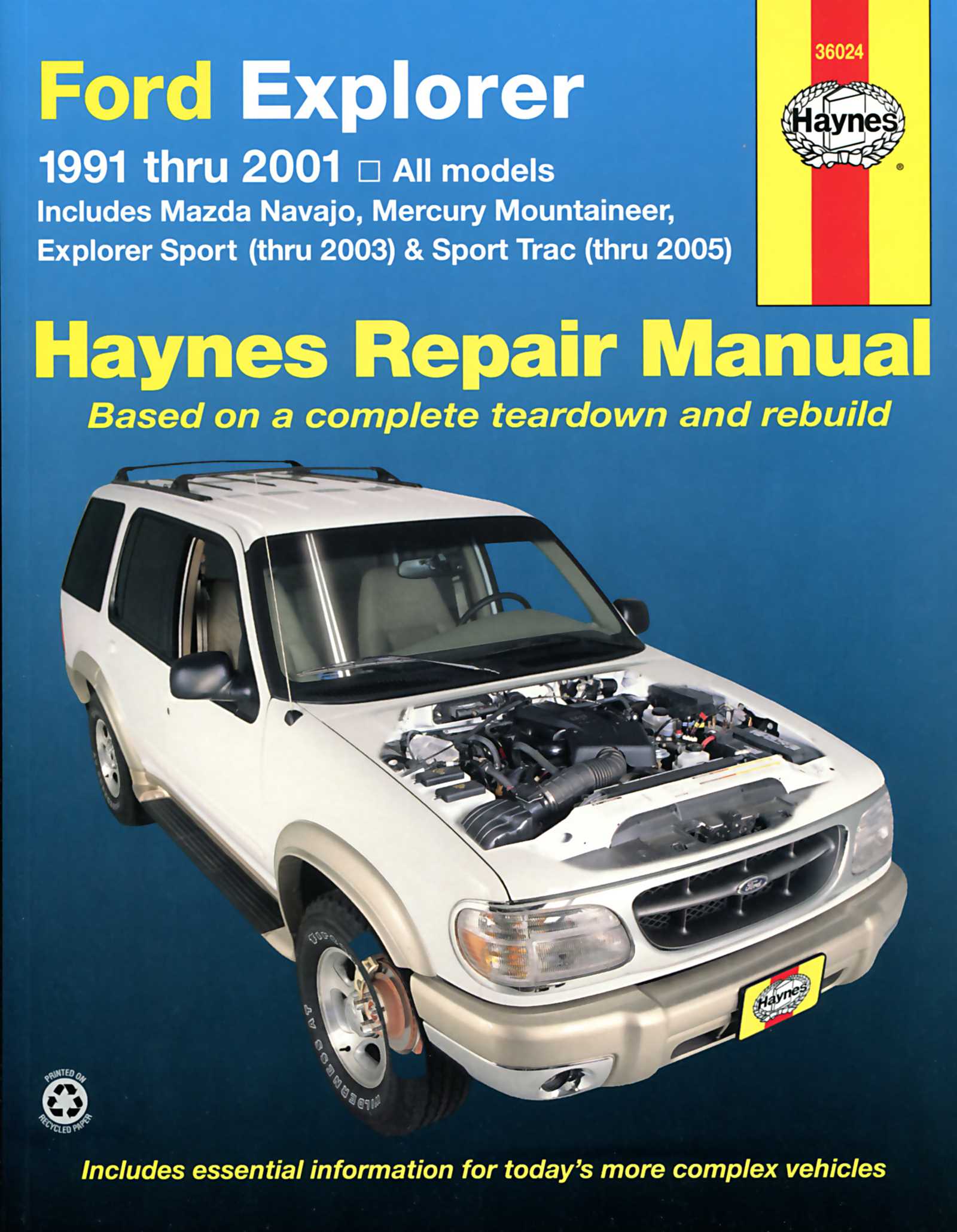 2001 ford explorer owners manual