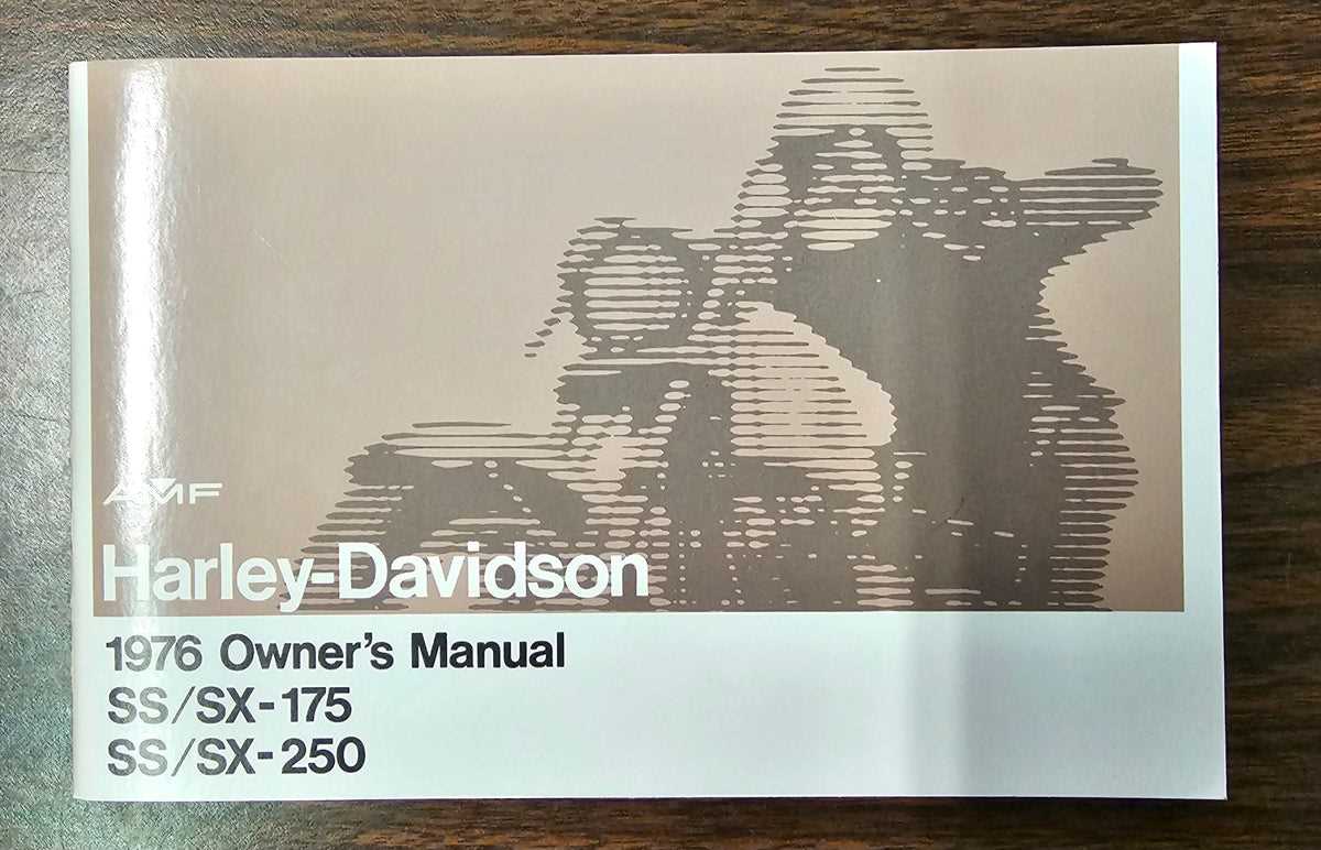 sportster s owners manual