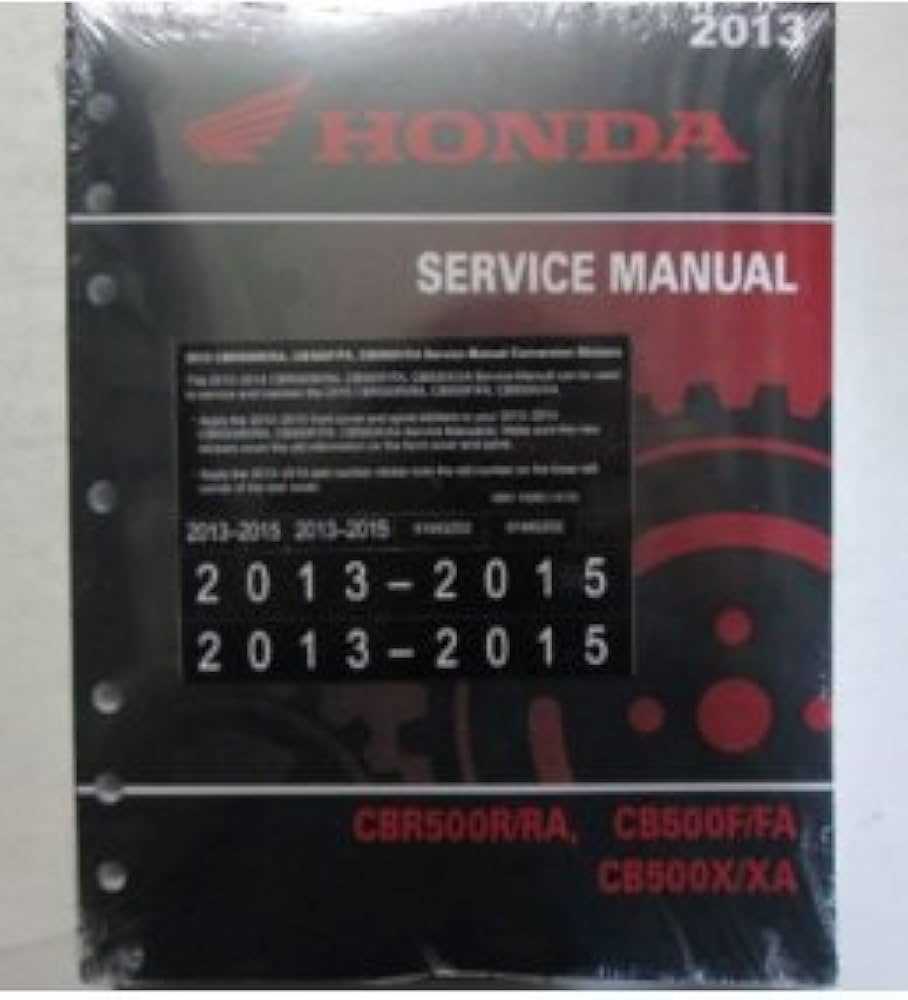 2014 cbr500r owners manual