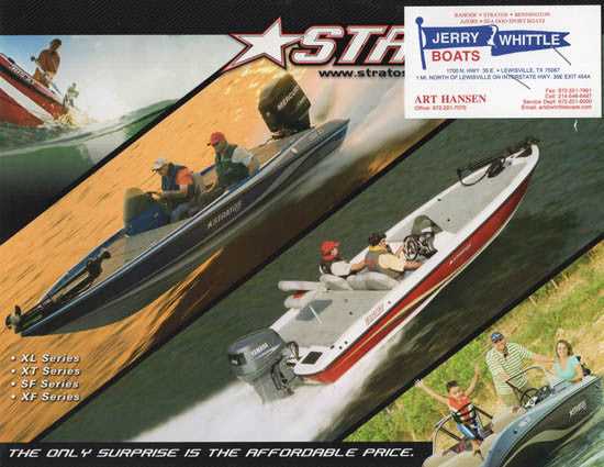 stratos boat owners manual