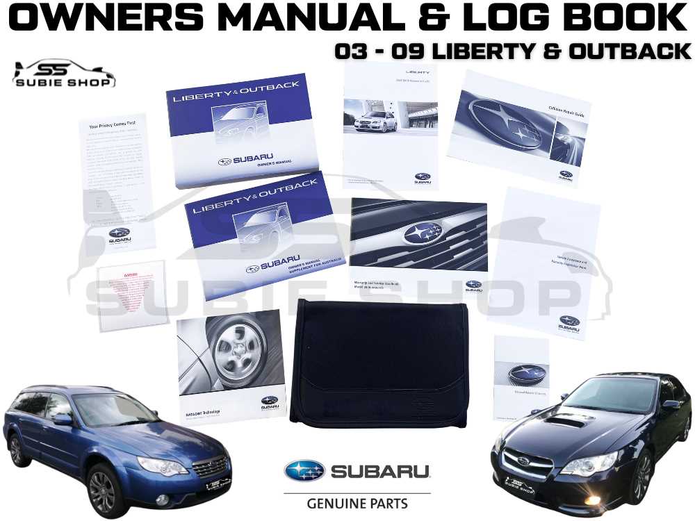 subaru outback 2007 owners manual