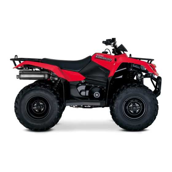 suzuki king quad 300 owners manual