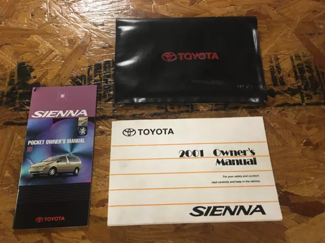 2000 toyota sienna owners manual