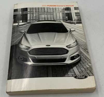 2014 ford fusion se owners manual