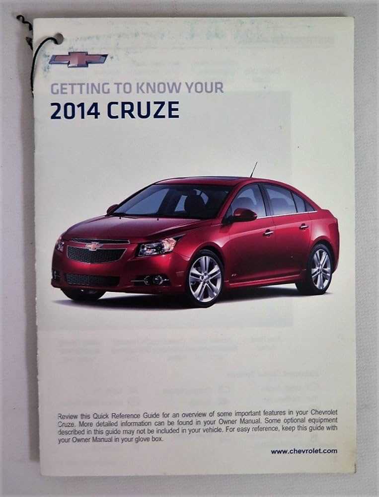 2014 chevy cruze ls owners manual