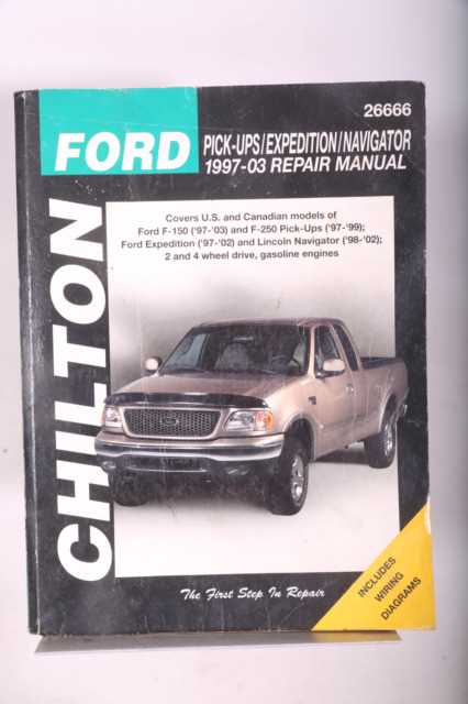 2003 ford f 150 xlt owners manual