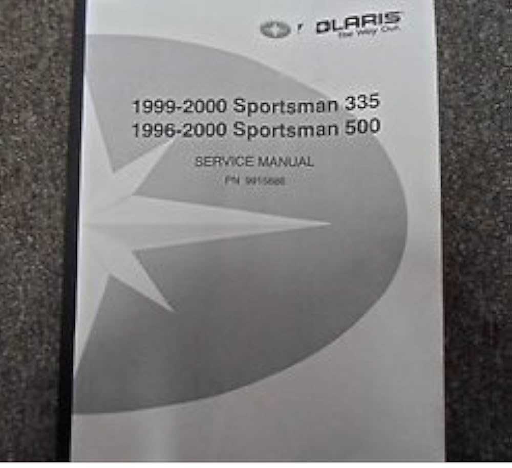 2000 polaris sportsman 500 owners manual