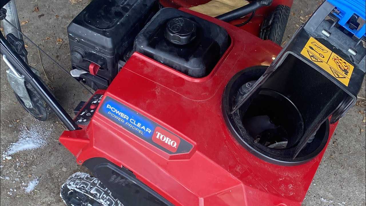 toro power clear 721 e owners manual