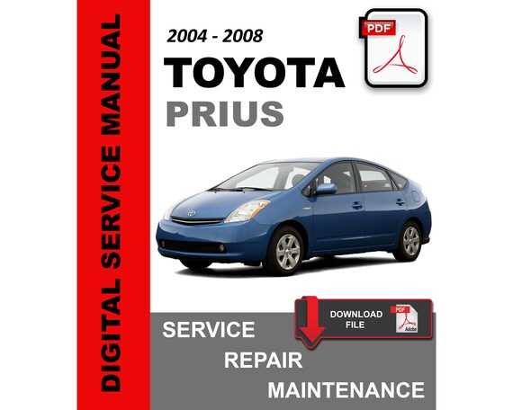 toyota prius 2008 owners manual