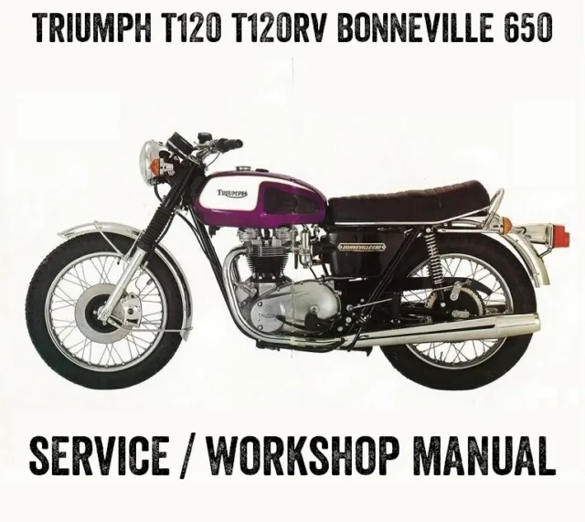 triumph bonneville t120 owners manual