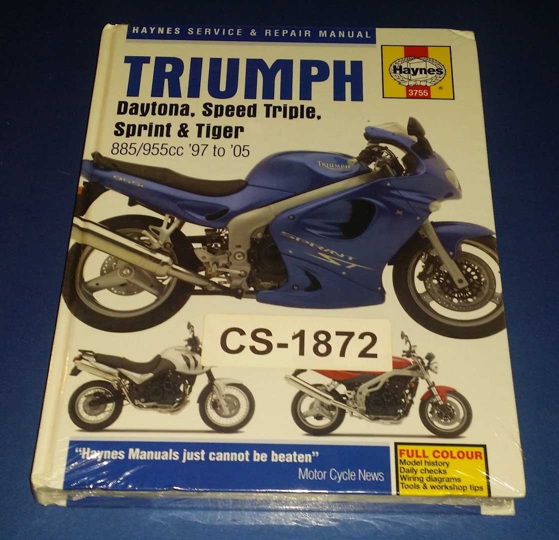 triumph speed triple owners manual